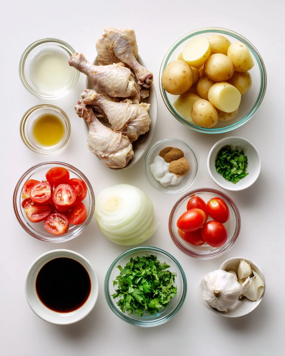 Würzige Thai-Hühnchen-Kartoffelsuppe
