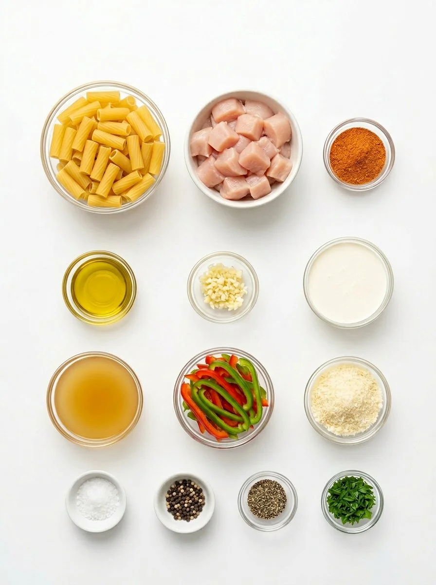 Cajun-Hühnchen-Pasta
