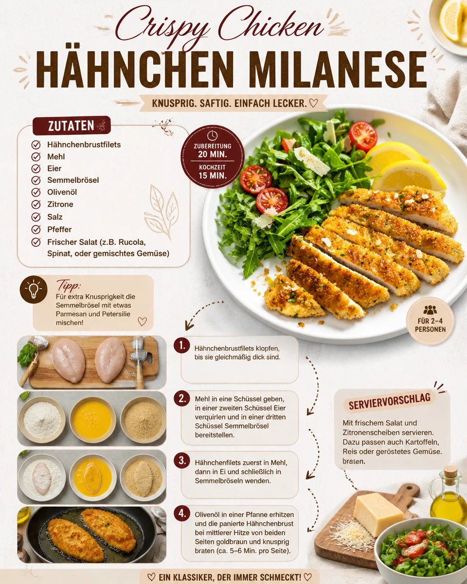 Hähnchen Milanese