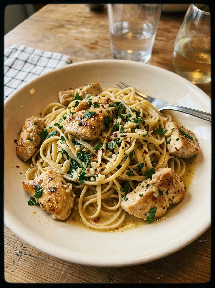 Hühnchen Scampi