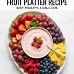 Köstlicher Obst-Dip aus frischen Zutaten und aromatischen Gewürzen